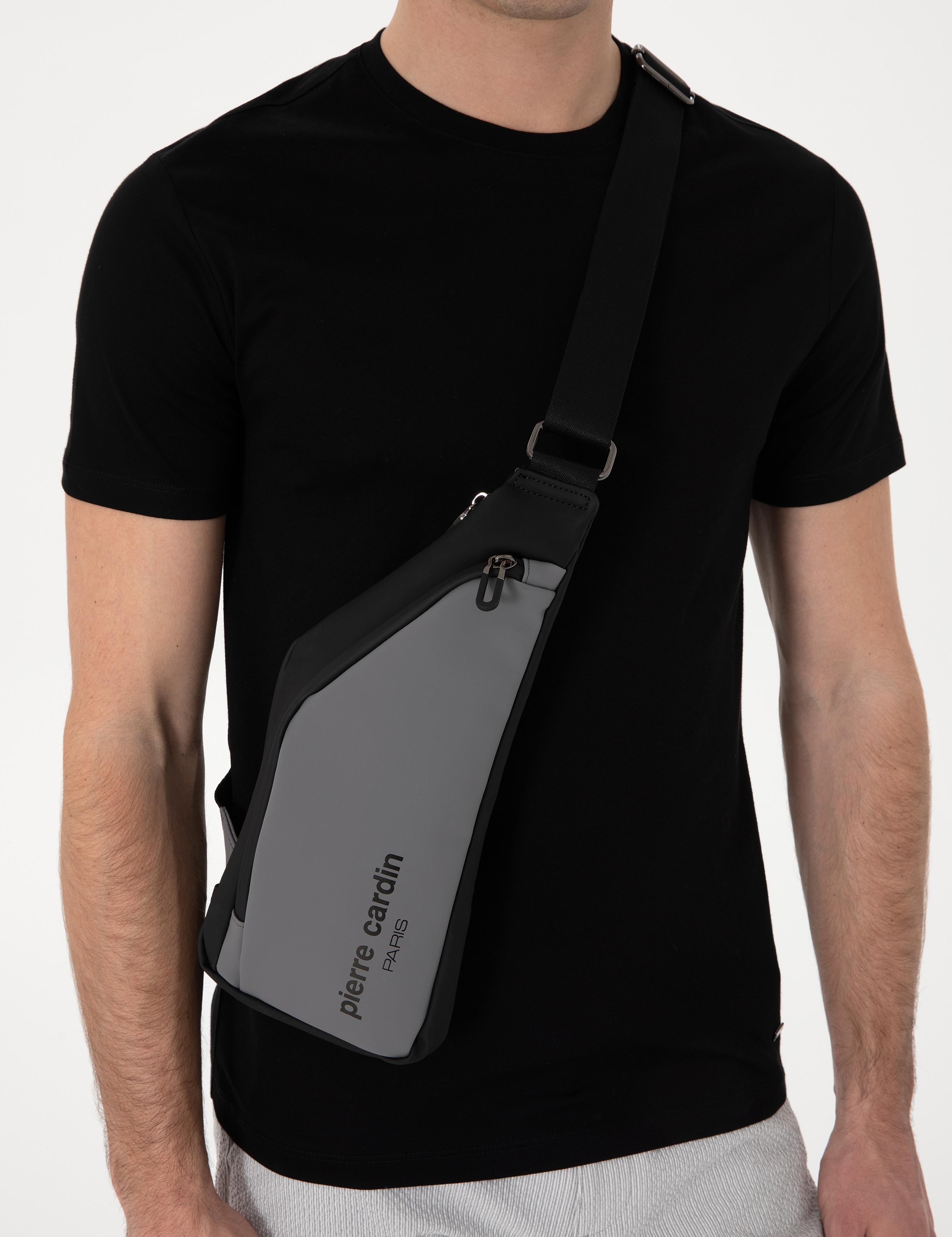 Erkek Siyah Bel Çantası