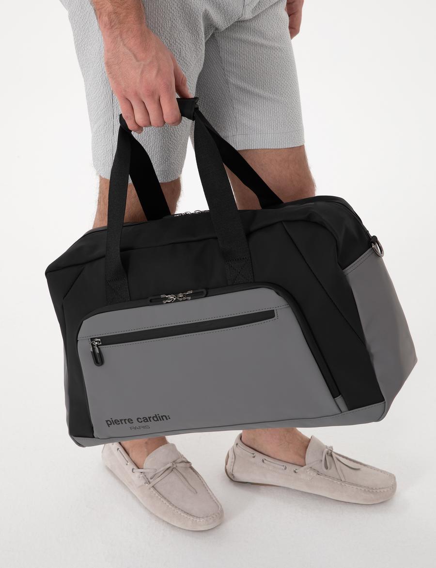 Erkek Siyah Spor Seyahat Çantası