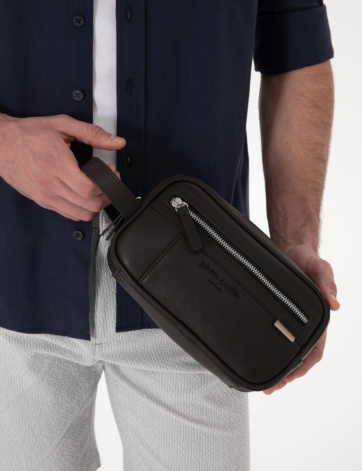 Erkek Kahverengi El Çantası