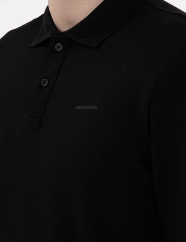 Siyah Slim Fit Sweatshirt
