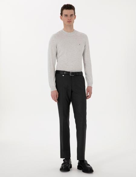 Antrasit Slim Fit Kumaş Pantolon - 50312923021