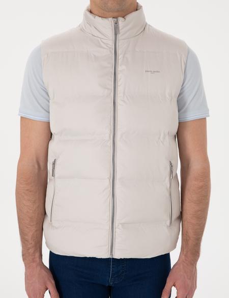 Ekru Dolgulu Şişme Yelek - 50304949005