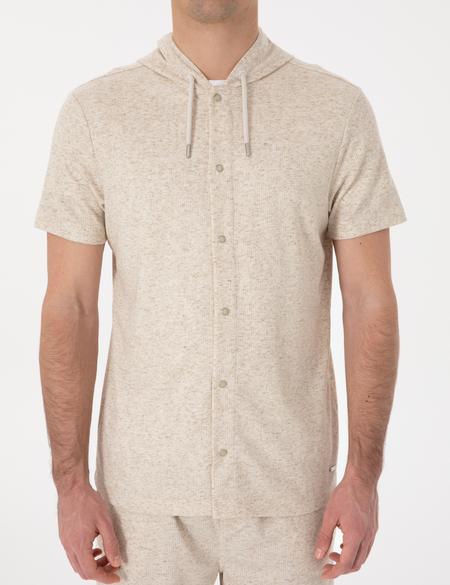 Bej Regular Fit Örme Gömlek - 50302564212