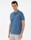 Koyu Mavi Regular Fit %100 Pamuk Polo Yaka Basic Tişört
