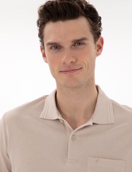 Taş Regular Fit %100 Pamuk Polo Yaka Basic Tişört - 50306552034