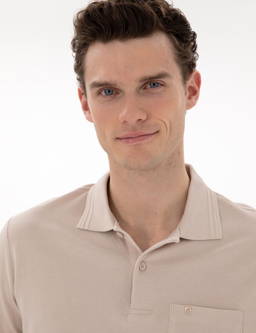 Taş Regular Fit %100 Pamuk Polo Yaka Basic Tişört