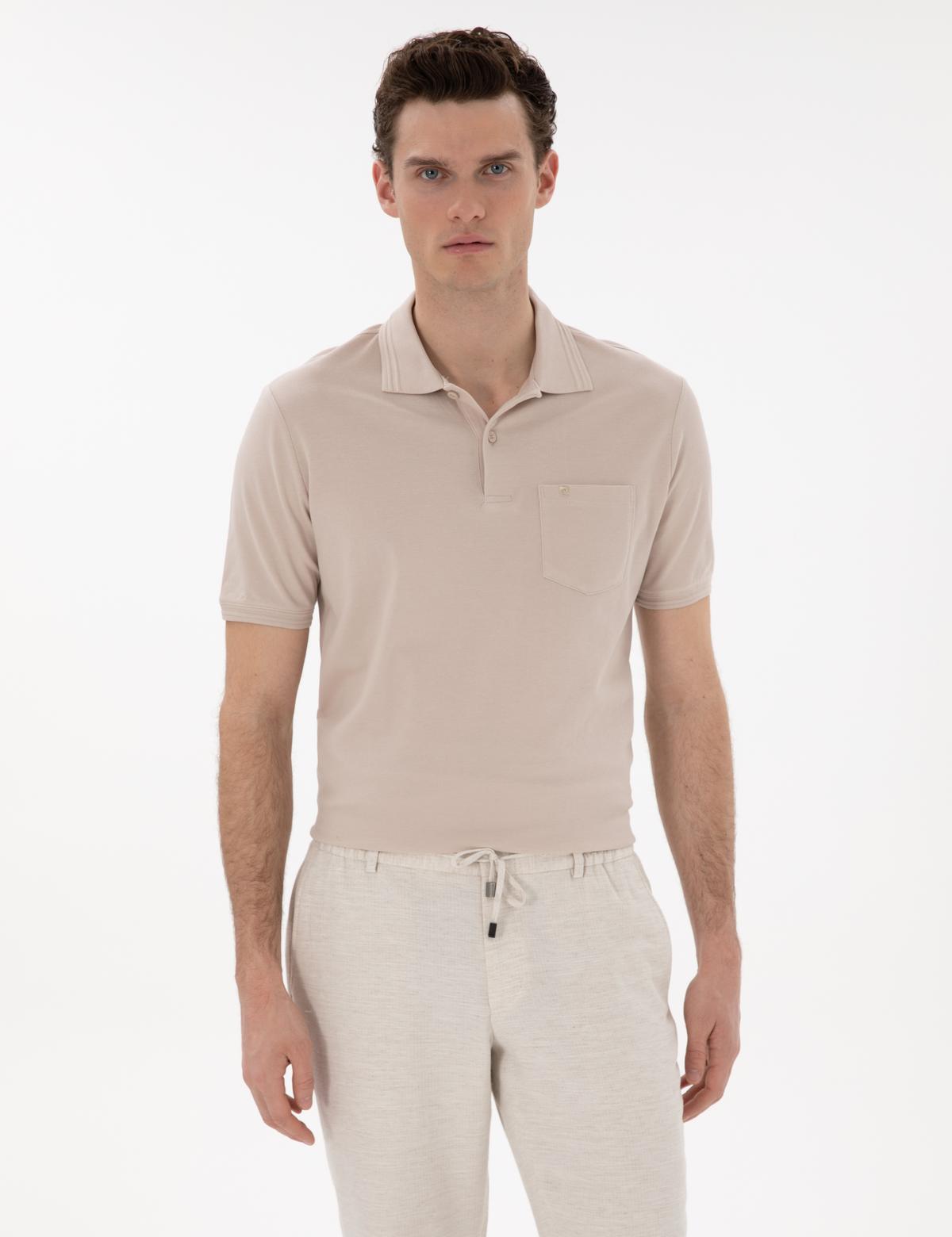 Taş Regular Fit %100 Pamuk Polo Yaka Basic Tişört