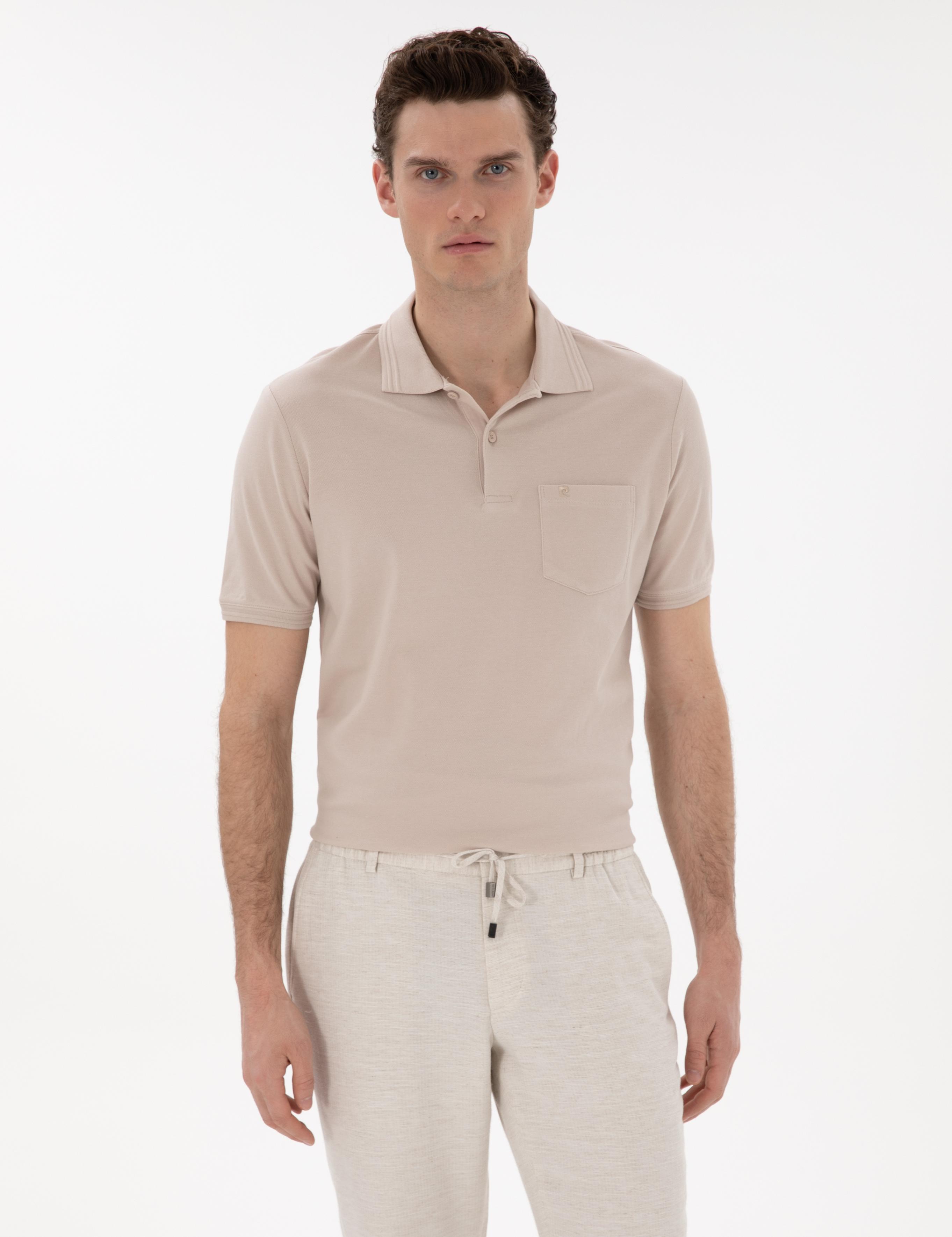 Taş Regular Fit %100 Pamuk Polo Yaka Basic Tişört