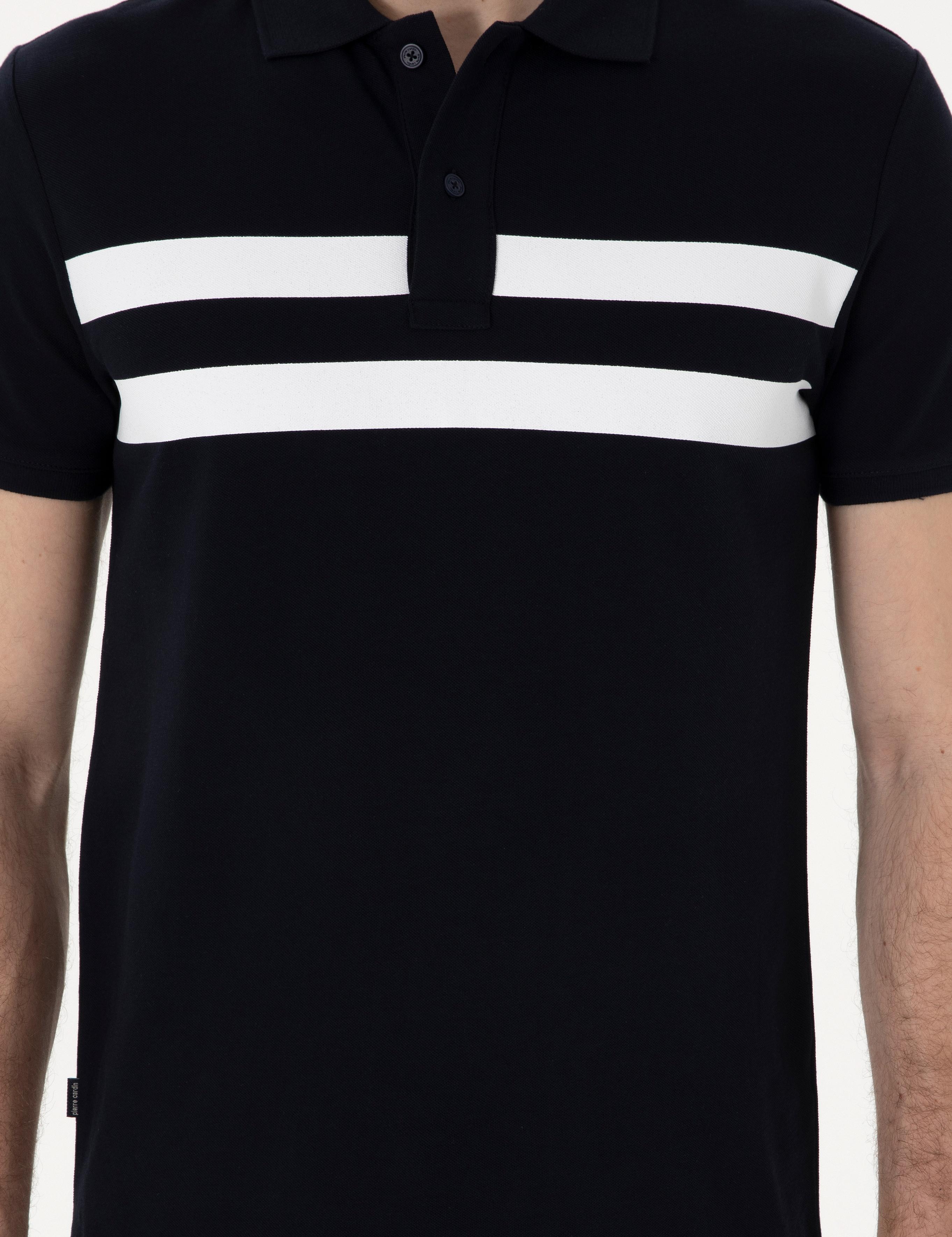 Lacivert Slim Fit Tişört