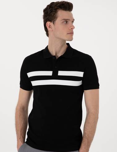 Siyah Slim Fit Tişört