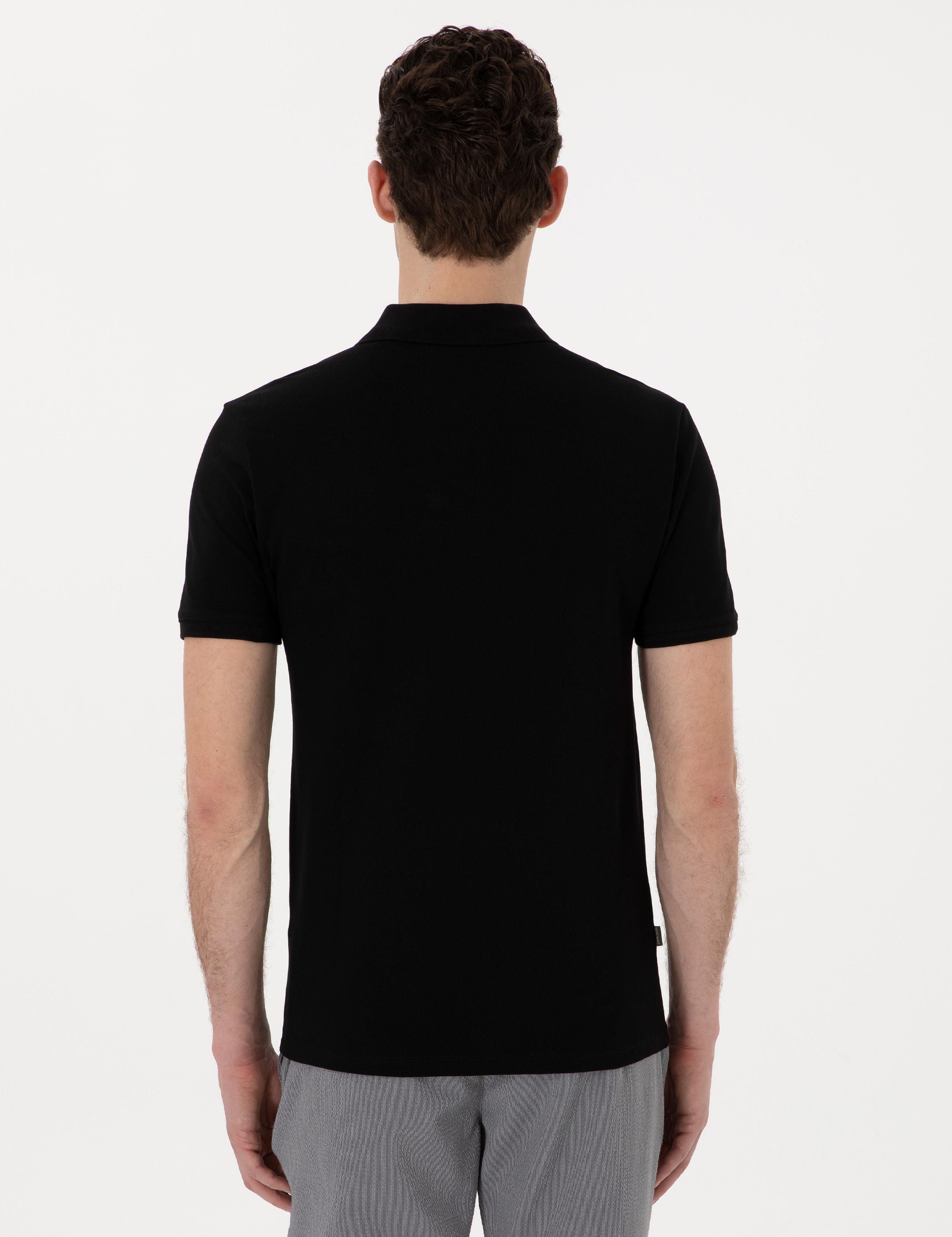 Siyah Slim Fit Tişört