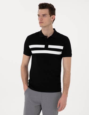 Siyah Slim Fit Tişört