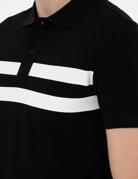 Siyah Slim Fit Tişört - 50310154010