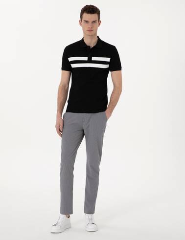 Siyah Slim Fit Tişört