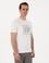 Ekru Regular Fit Isıya Duyarlı Renk Değiştiren Baskı Çerçeveli Tişört