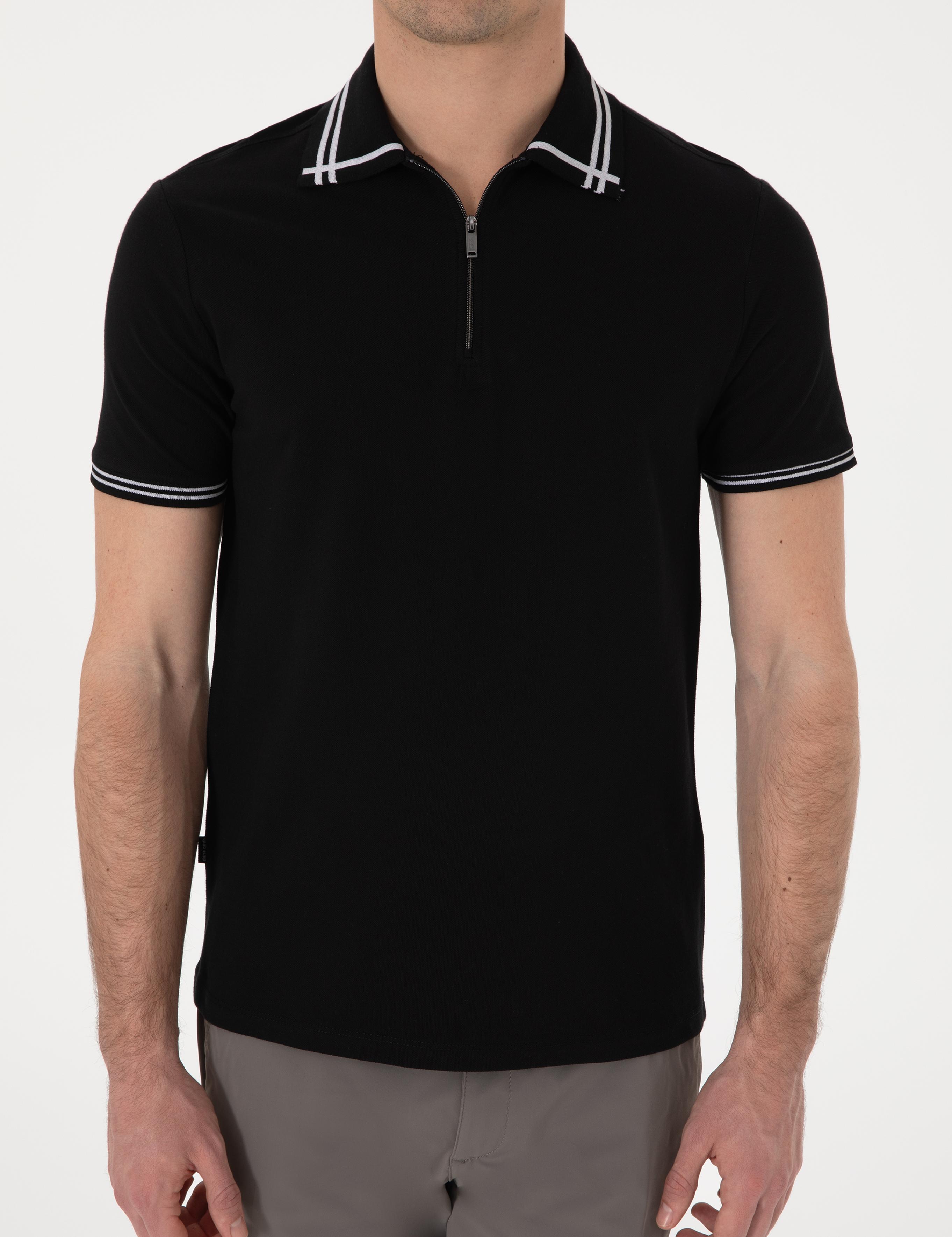 Siyah Slim Fit Tişört