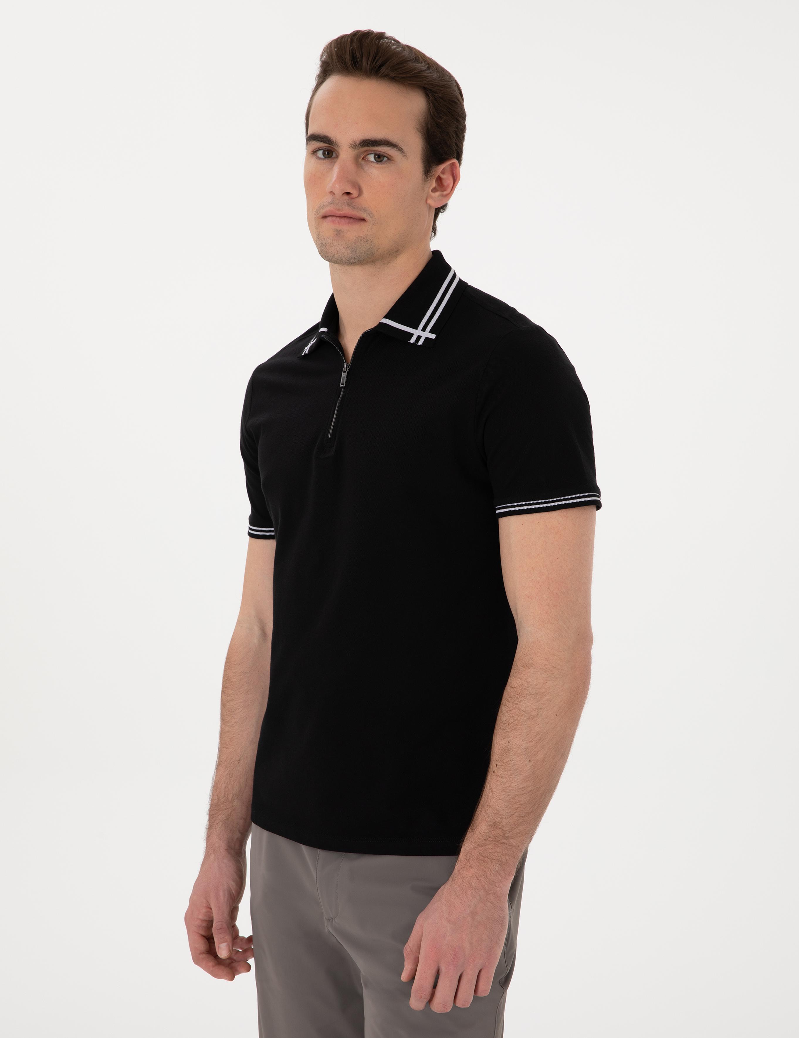 Siyah Slim Fit Tişört