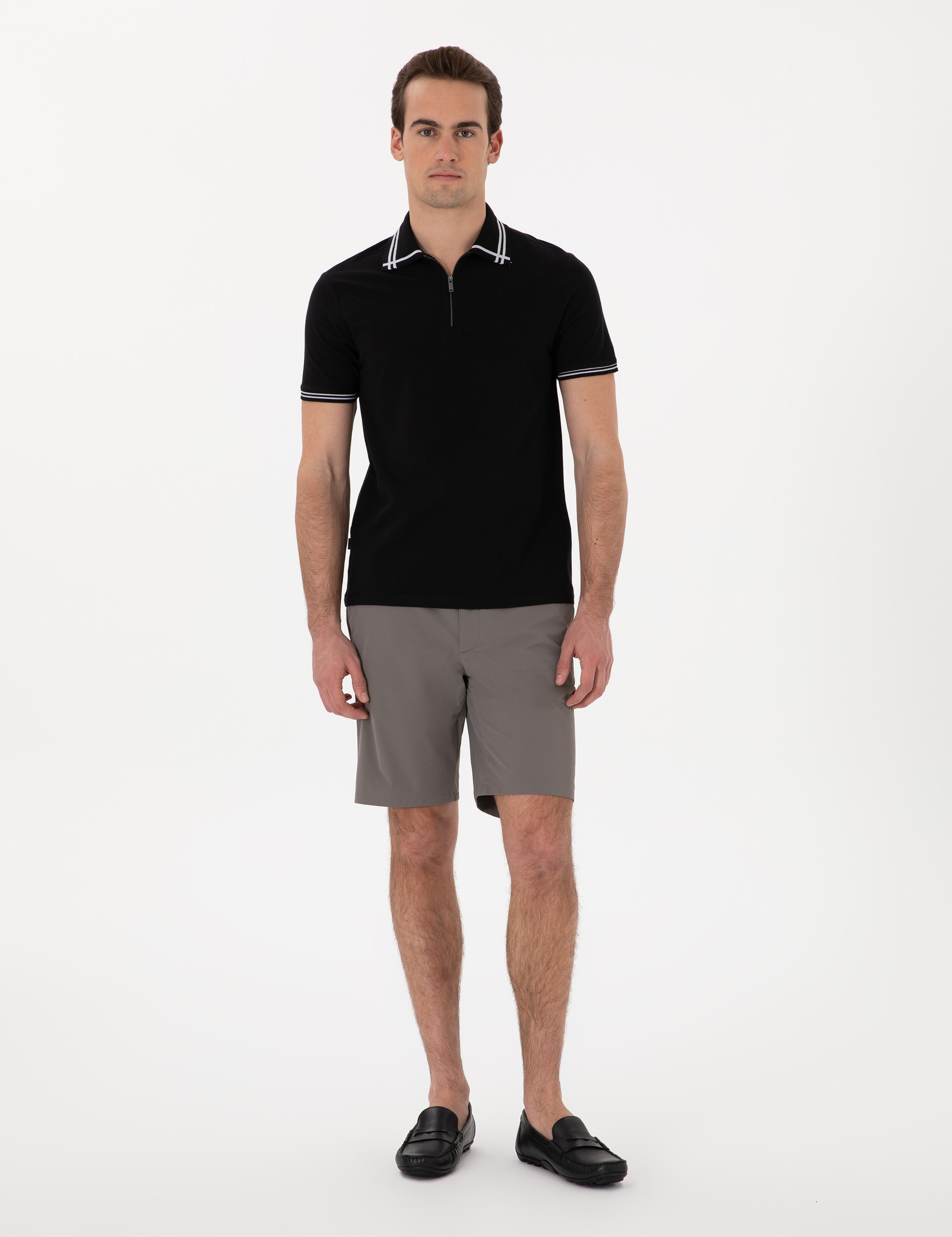 Siyah Slim Fit Tişört