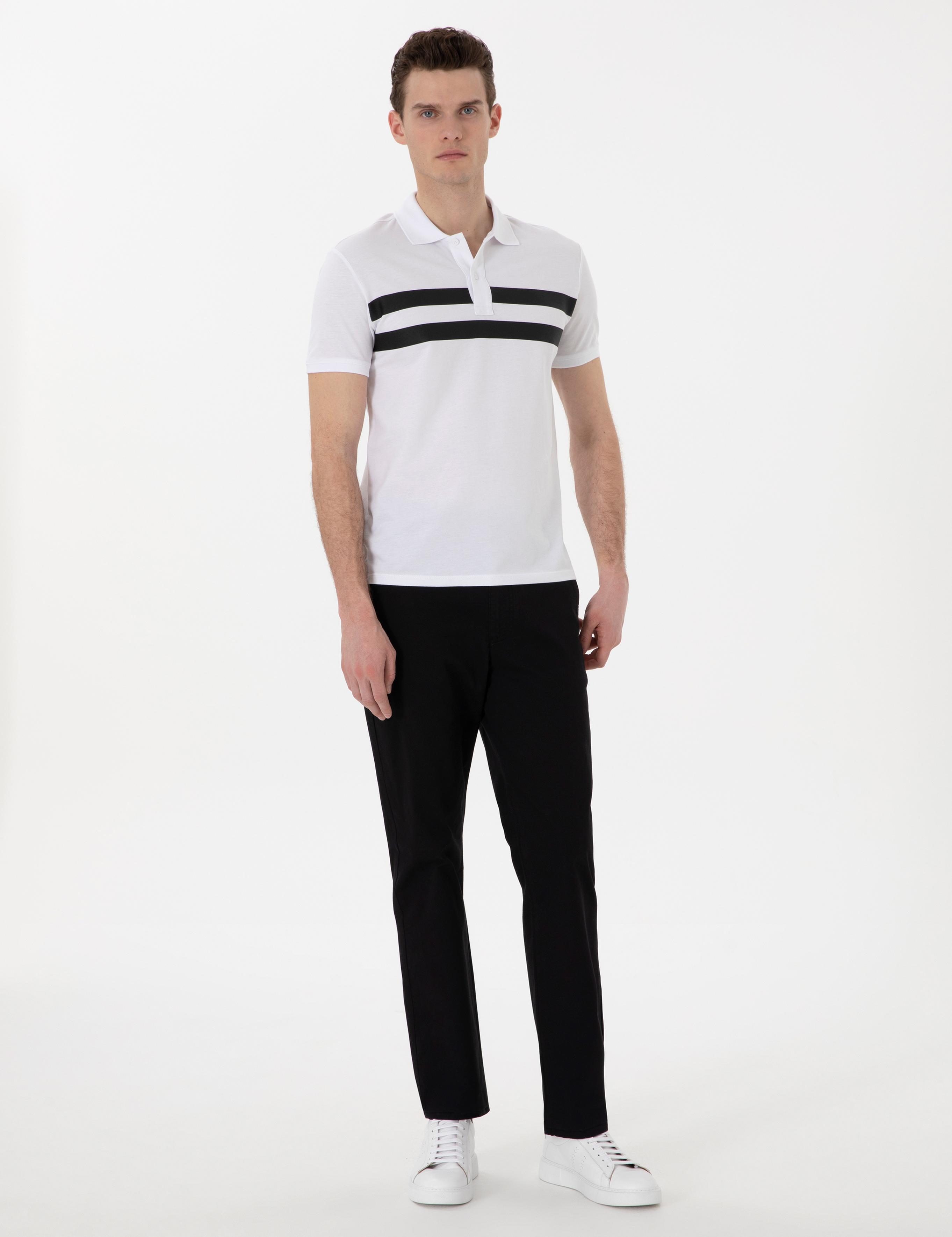 Siyah Regular Fit Basic Kanvas Pantolon