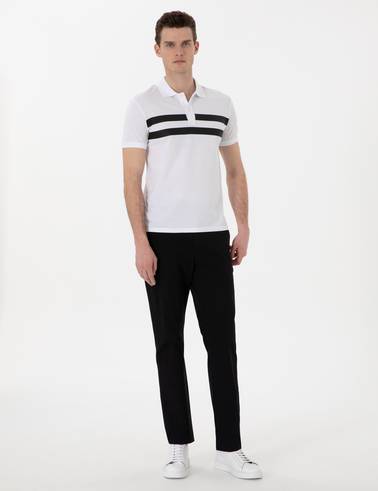 Siyah Regular Fit Basic Kanvas Pantolon