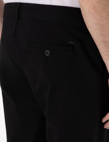 Siyah Regular Fit Basic Kanvas Pantolon - 50308105030