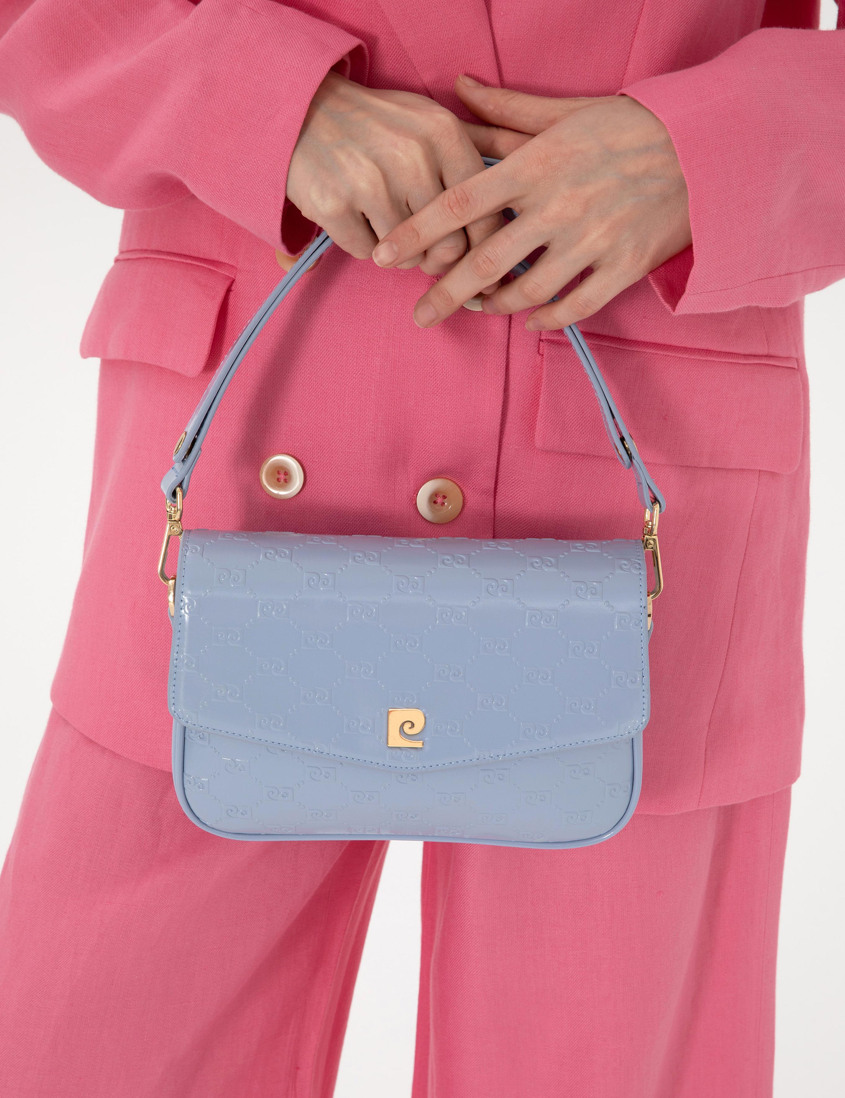 Açık Mavi Omuz Çantası