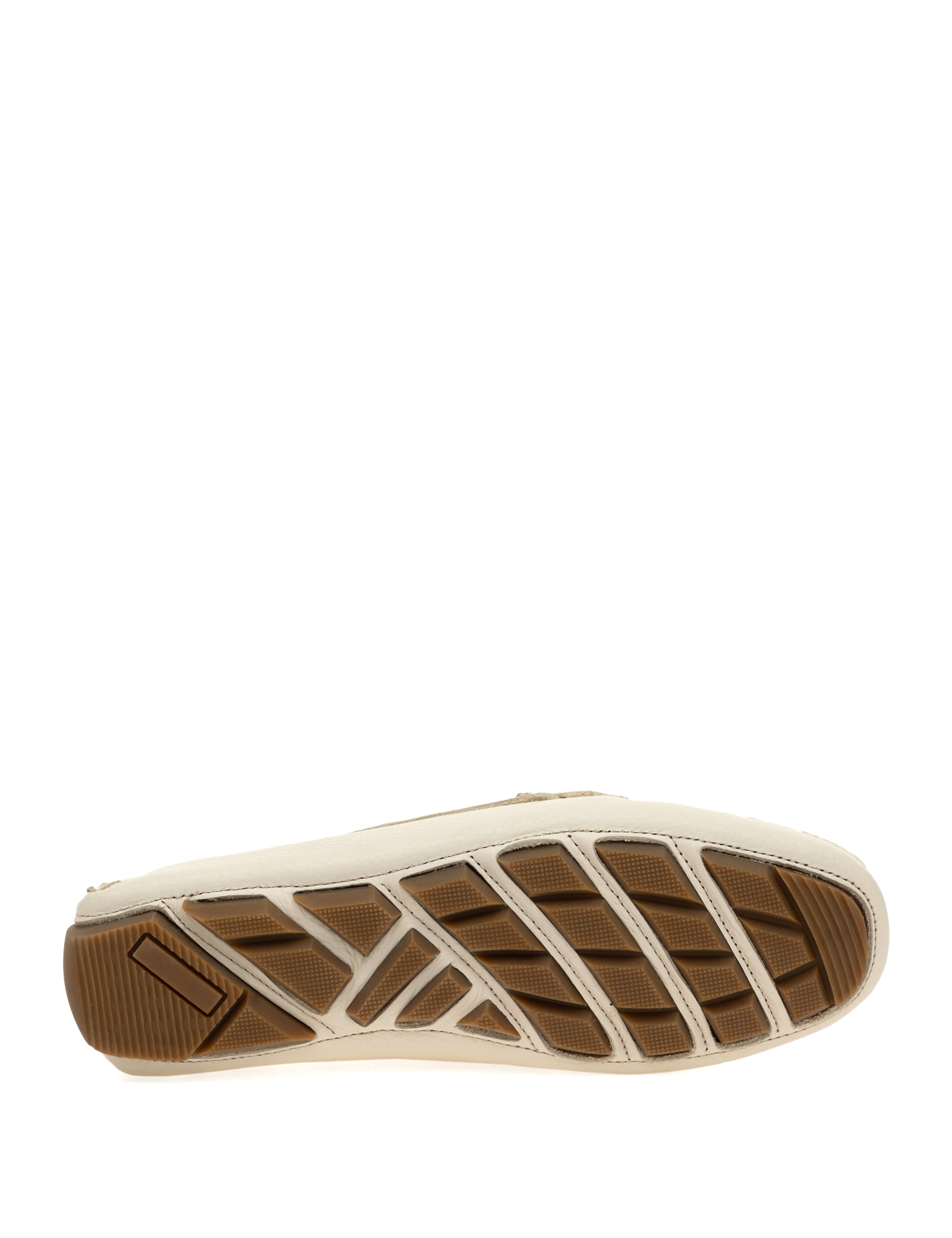 Ekru Deri Loafer