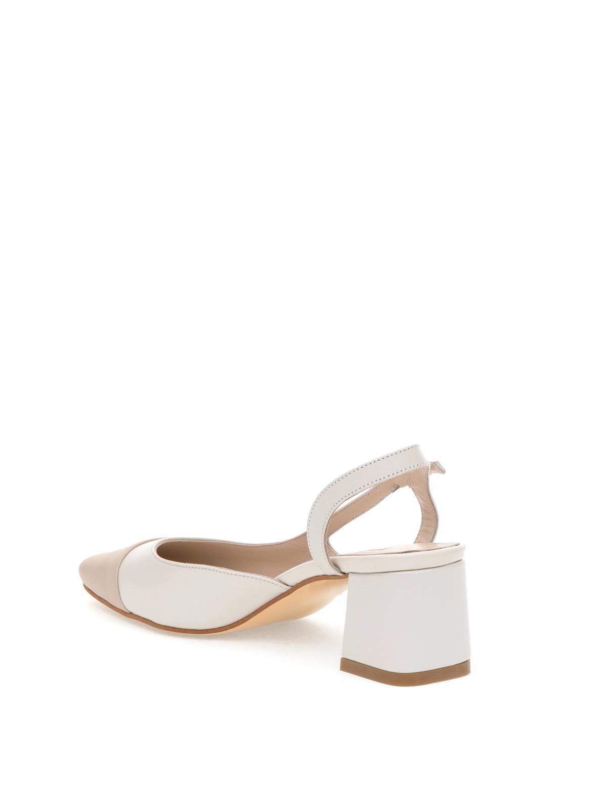 Bej Topuklu Ayakkabı - 50305343002