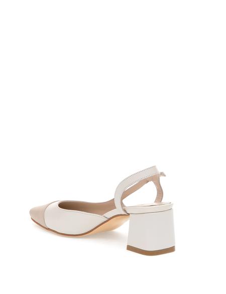 Bej Topuklu Ayakkabı - 50305343002