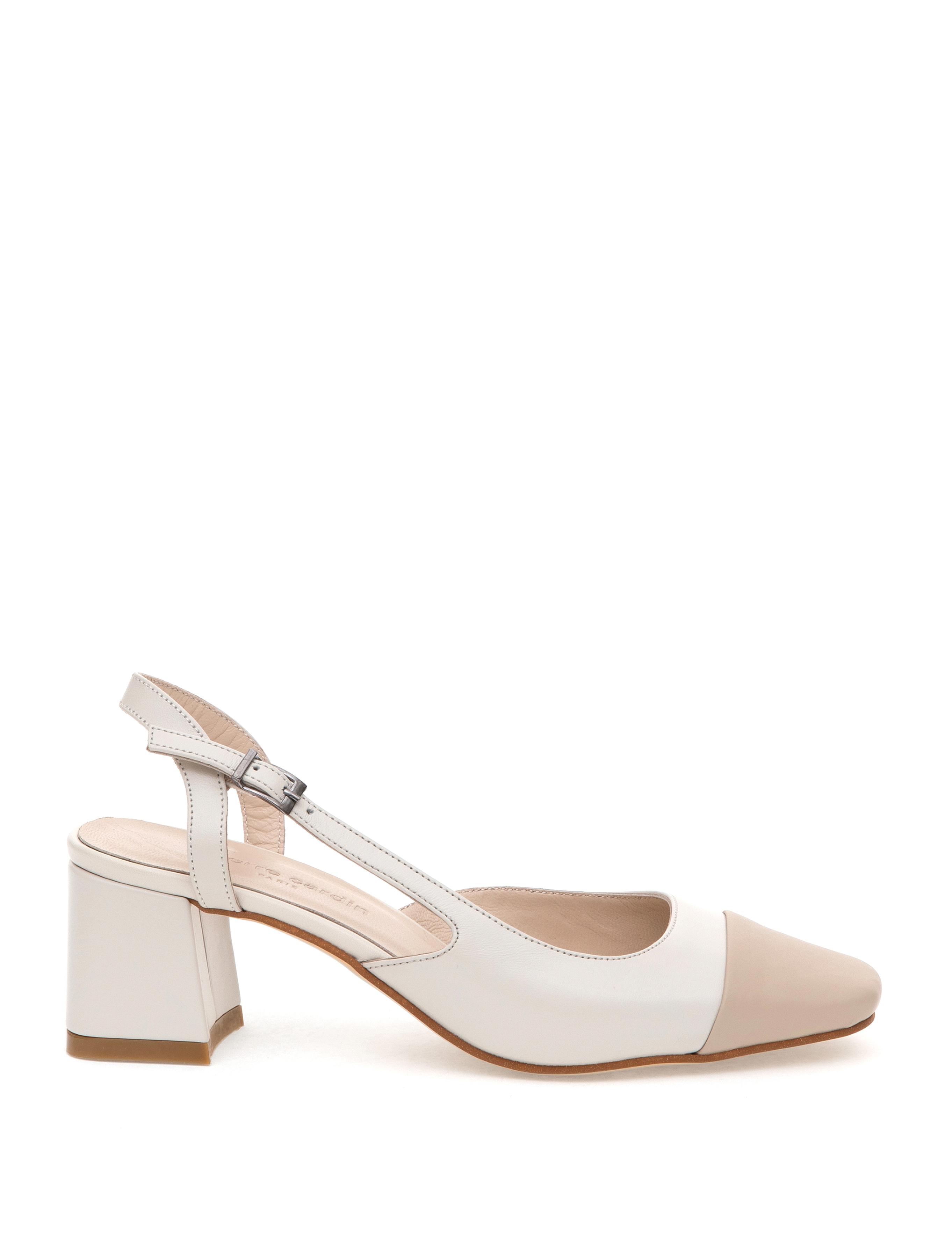 Bej Topuklu Ayakkabı