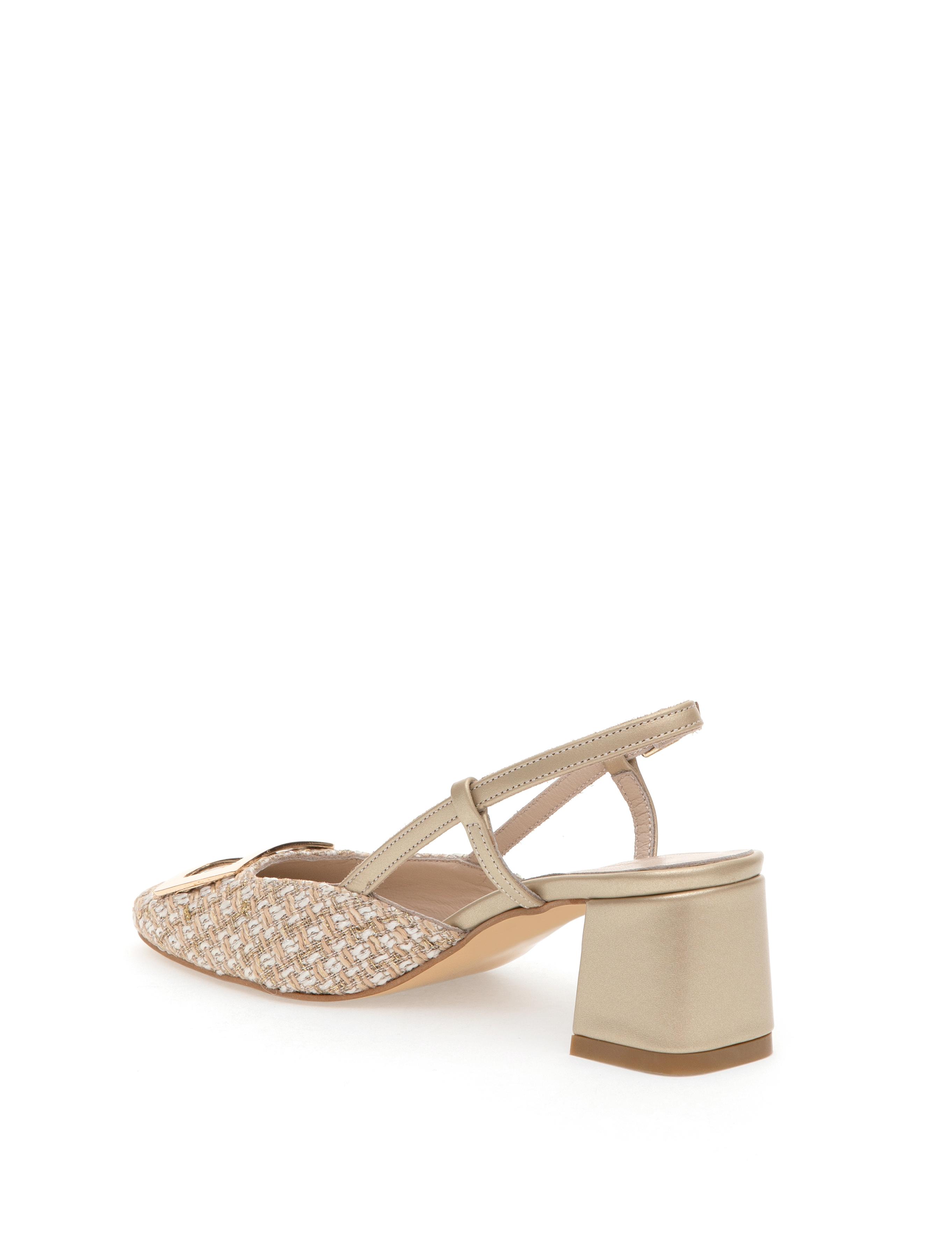 Bej Topuklu Ayakkabı