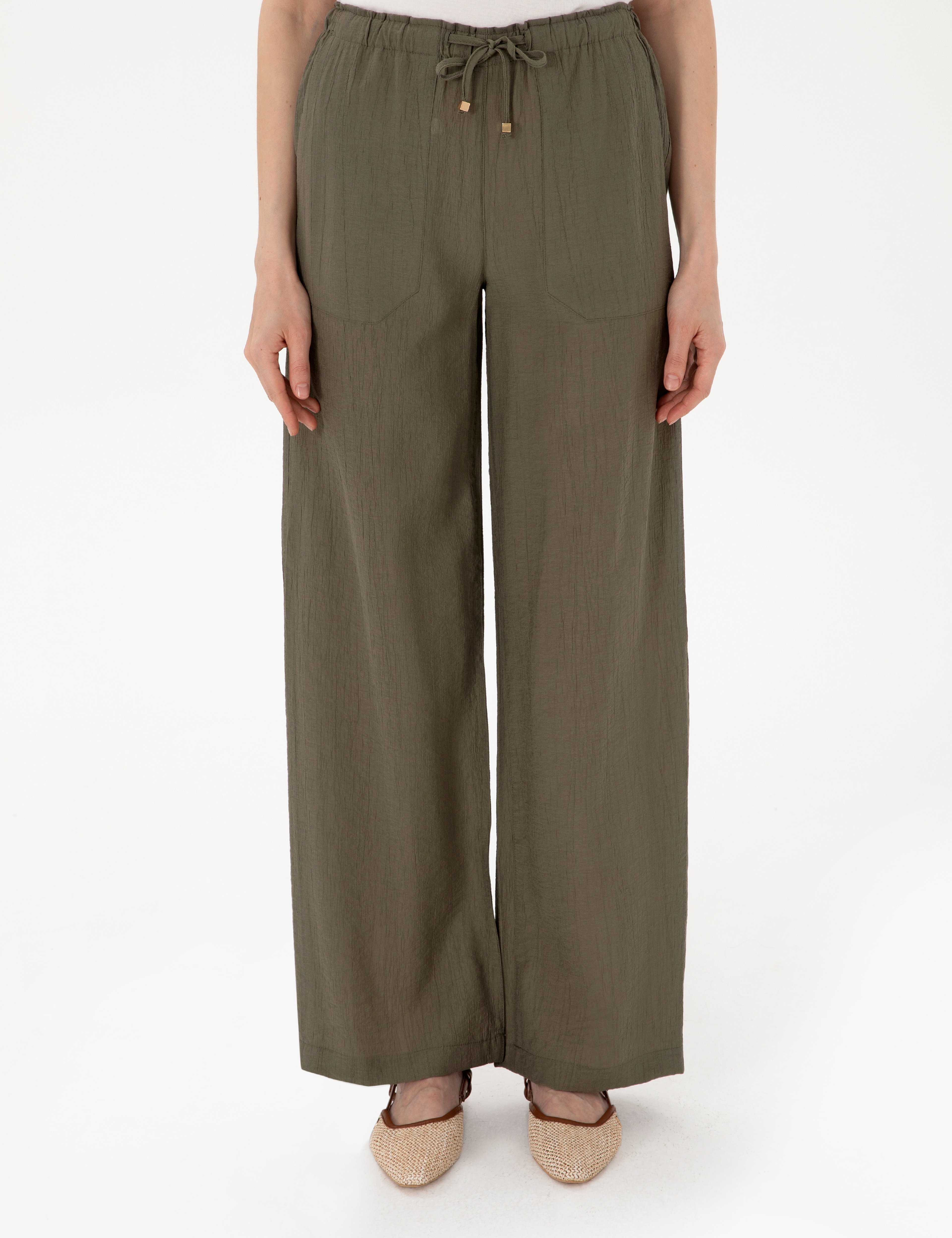 Haki Loose Fit  Pantolon