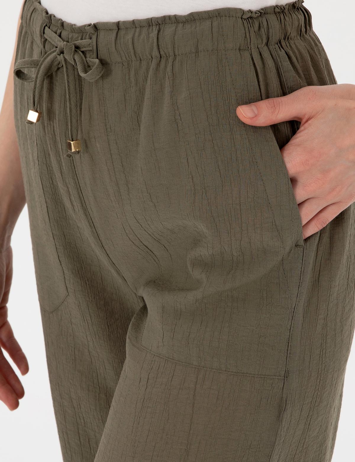 Haki Loose Fit  Pantolon - 50306511021