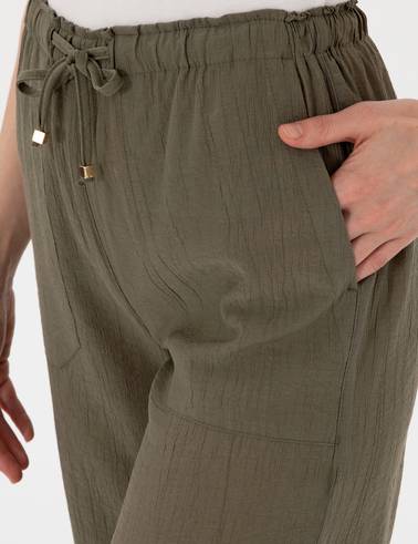 Haki Loose Fit  Pantolon