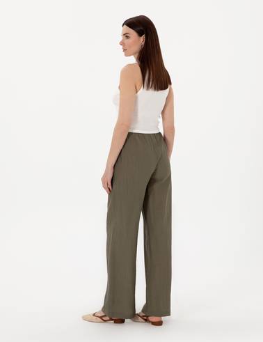 Haki Loose Fit  Pantolon