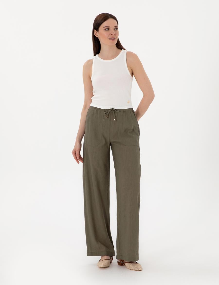 Haki Loose Fit  Pantolon