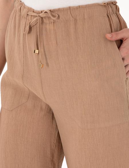 Bej Loose Fit Pantolon - 50306511014