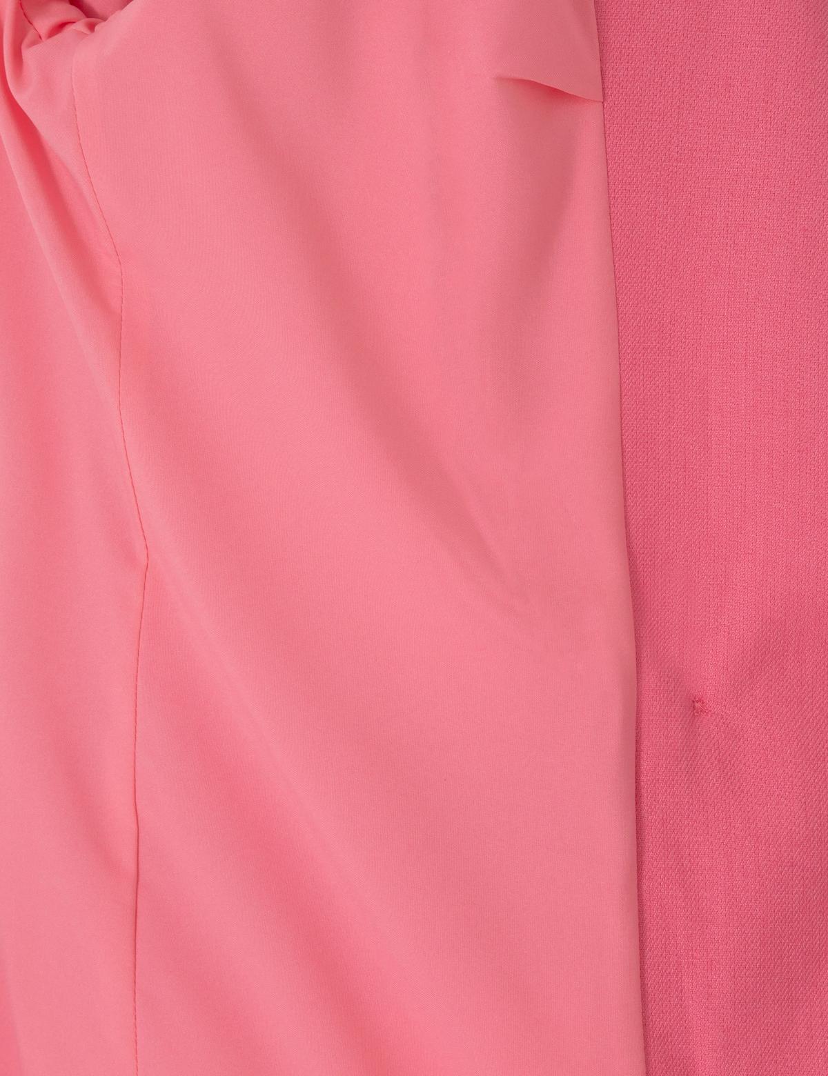 Pembe Comfort Fit keten Ceket - 50299991007