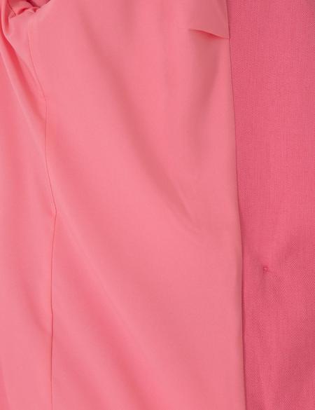Pembe Comfort Fit keten Ceket - 50299991007