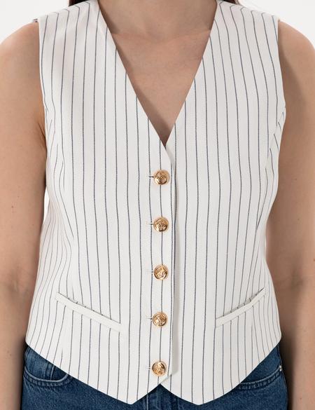 Ekru Yelek - 50300068002