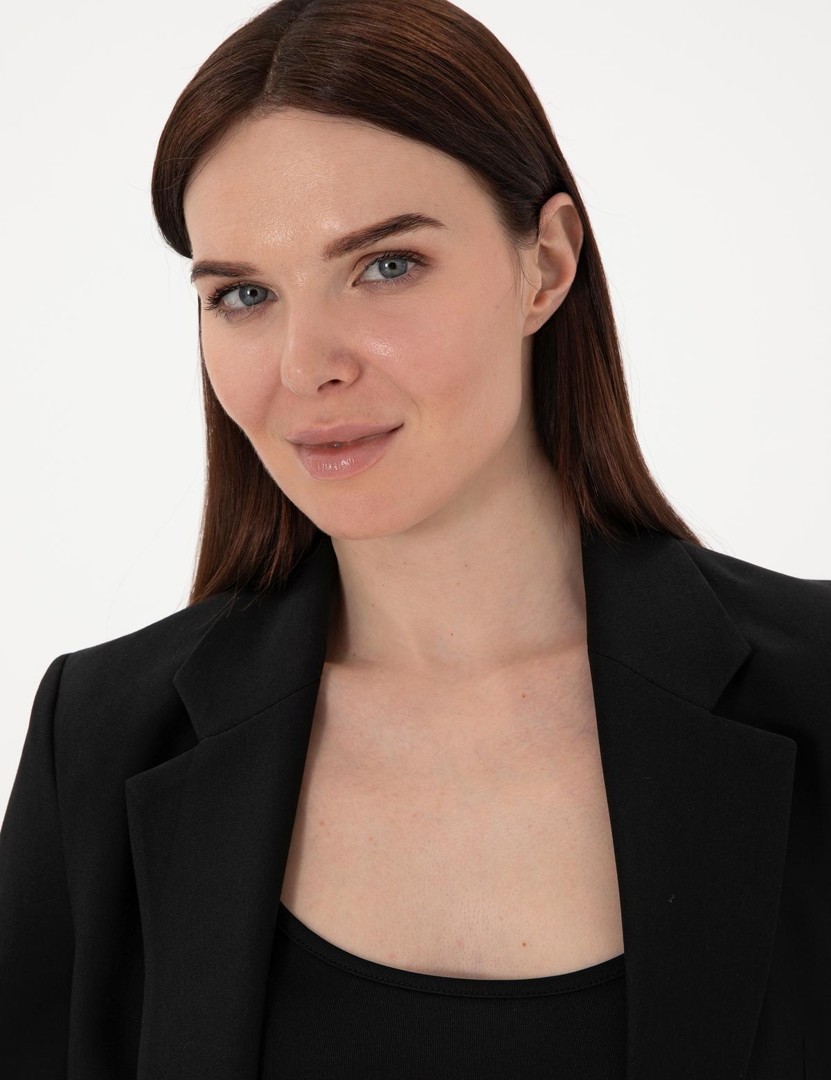 Siyah Slim Fit Ceket - 50300033001