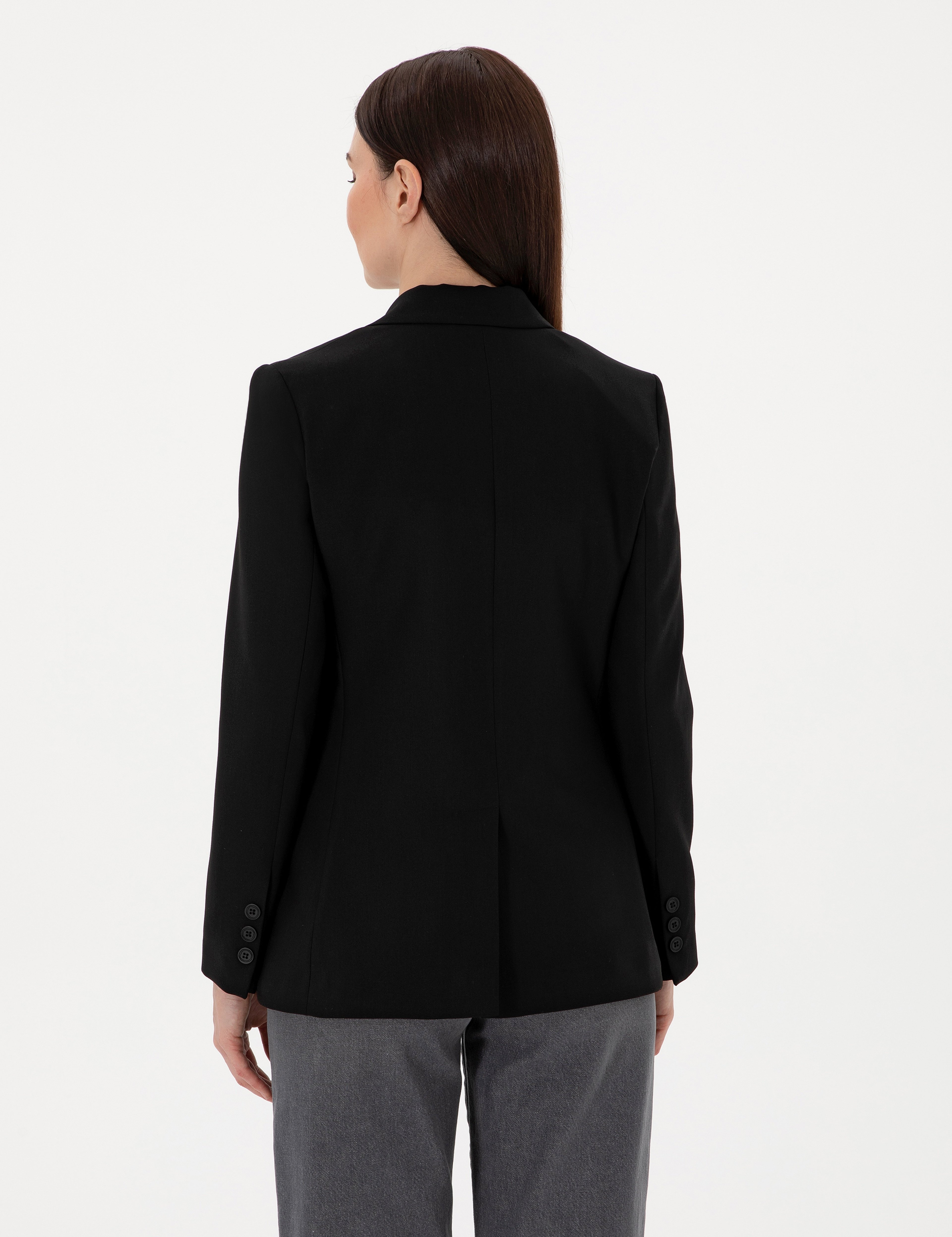 Siyah Slim Fit Ceket