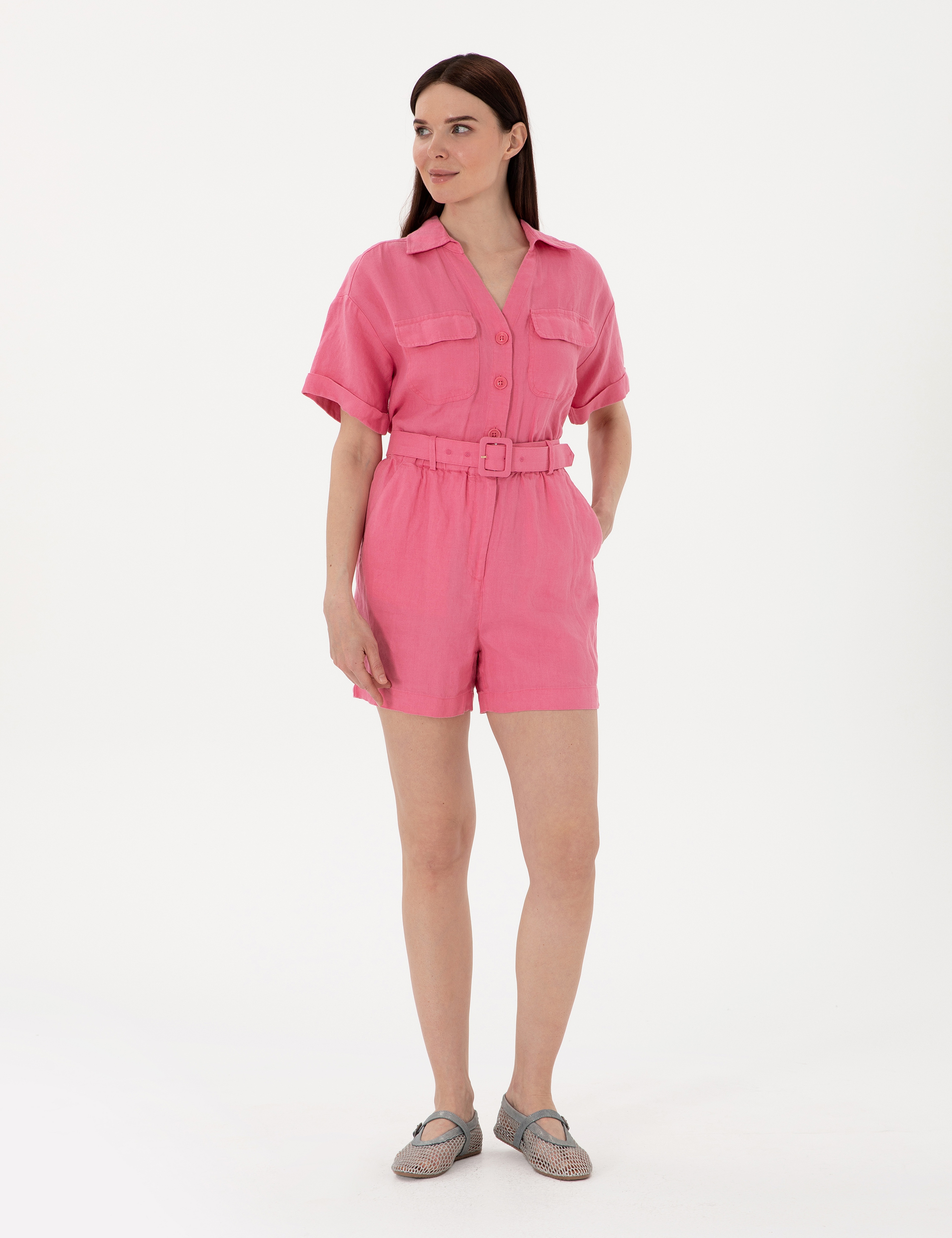 Pembe Keten Tulum
