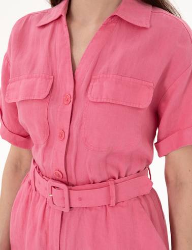Pembe Keten Tulum