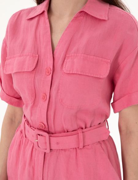 Pembe Keten Tulum - 50301204003