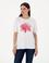 Beyaz Comfort Fit Tişört