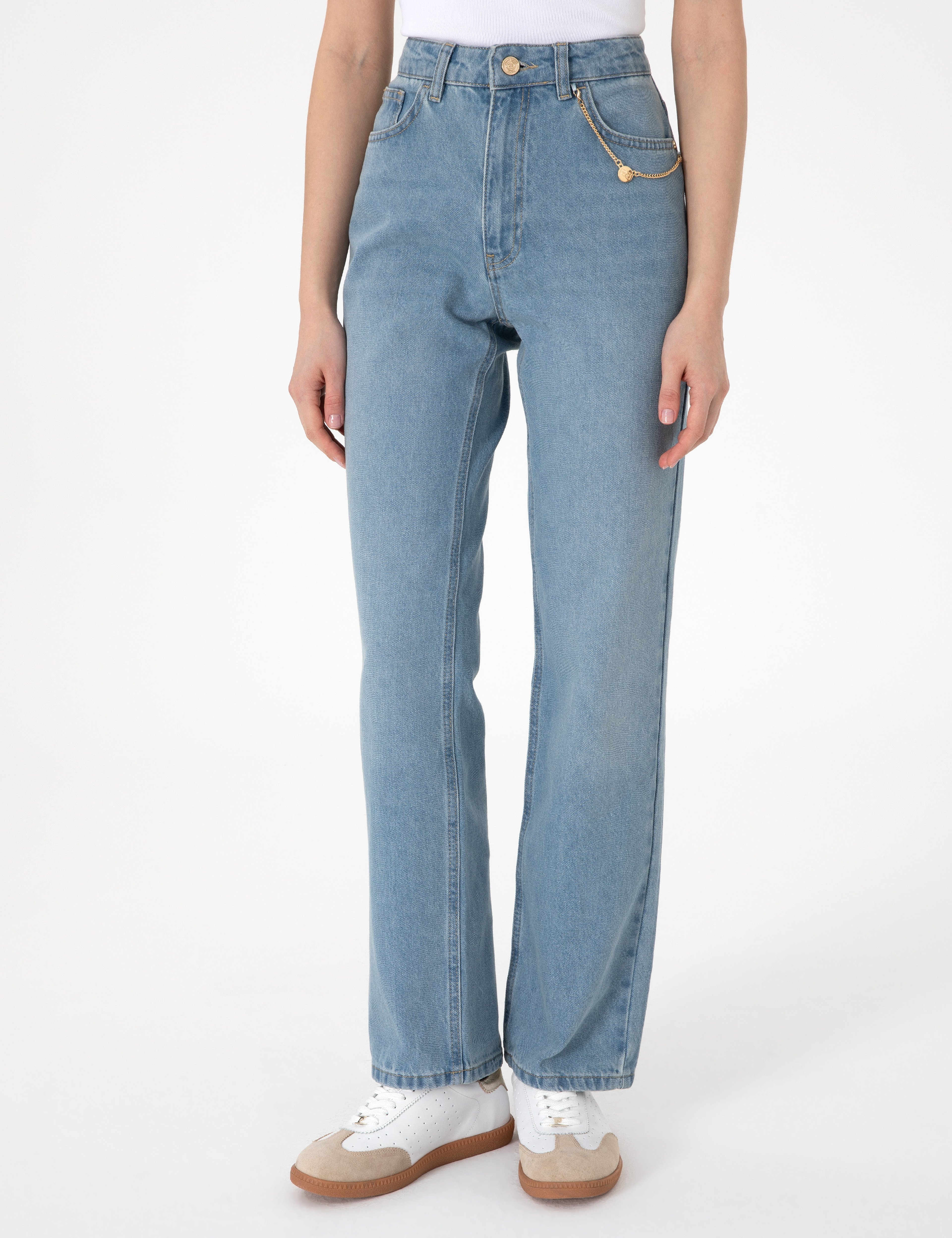 Mavi Straight Fit Jean Pantolon - Image 2