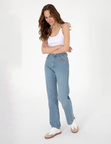 Mavi Straight Fit Jean Pantolon