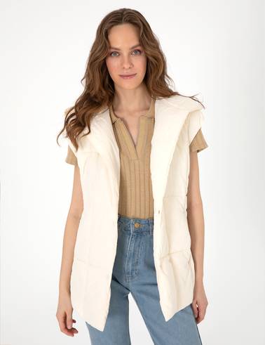 Ekru Regular Fit Yelek