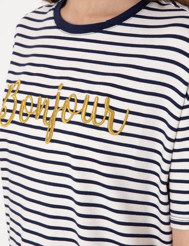 Lacivert Comfort Fit Tişört